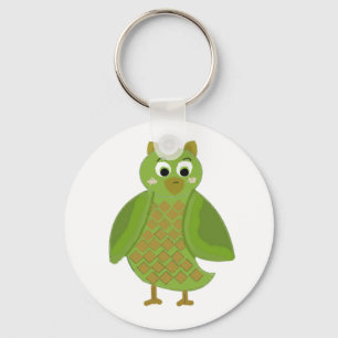 Llavero Personalizado Owl gracioso