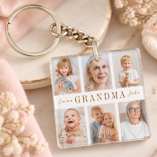 Llavero Personalizado para Abuela Fotos Personal