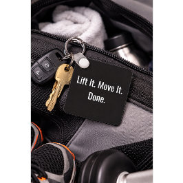 Llavero personalizado para conductor de montacarga