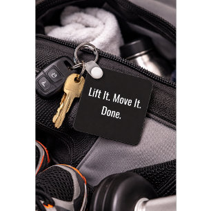 Llavero personalizado para conductor de montacarga