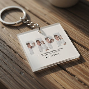 Llavero Personalizado para Papá   Mejor Papá del M