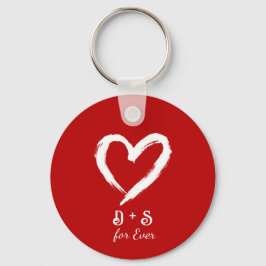 Llavero personalizado para San Valentín para parej