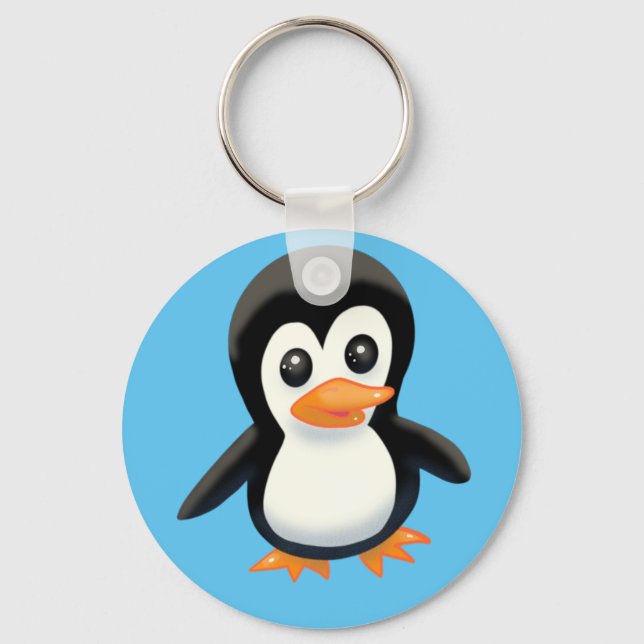 Llavero Personalizado Penguin Keychain (Anverso)