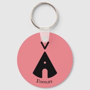 Llavero Personalizado Personalizada Cute Tipi