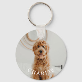 Llavero Personalizado personalizada Mascota de perro foto