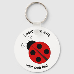 Llavero Personalizado Personalizado Ladybug