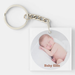 Llavero Personalizado Photo Baby Ellie
