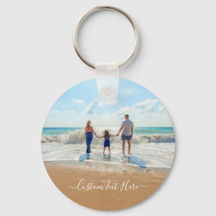Llavero Personalizado Photo Keychain Tu foto y texto favor