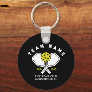 Llavero Personalizado Pickleball Team Keychain - Regalo de