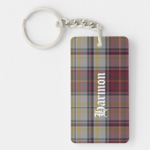 Llavero Personalizado Plaid Tartán Clan Harmon