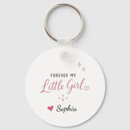 Llavero Personalizado Por Siempre Mi Niña