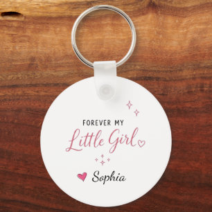 Llavero Personalizado Por Siempre Mi Niña
