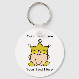 Llavero Personalizado Princess Blonde Keychain