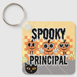 Llavero Personalizado principal de la escuela de Halloween