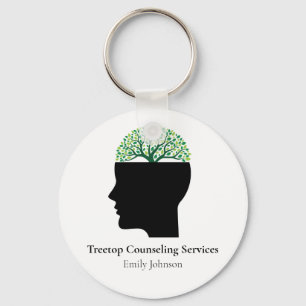Llavero Personalizado Psicólogo Terapia Árbol Consejero Mo