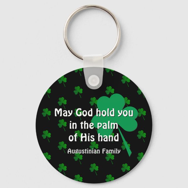 Llavero Personalizado PUEDE QUE DIOS TE MANTENGA Día De SU (Anverso)