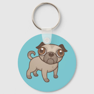 Llavero Personalizado Pug Puppy