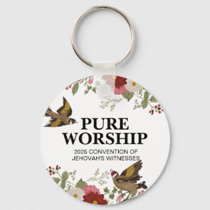 Llavero Personalizado Pure Worship 2025 Convención JW Rega
