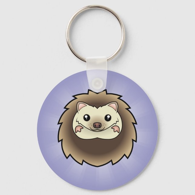 Llavero Personalizado Pygmy Hedgehog (Anverso)