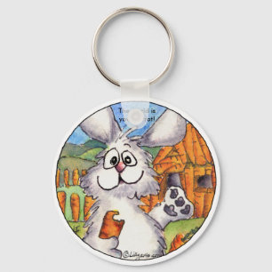 Llavero Personalizado Rabbit Fun Cute Keychain