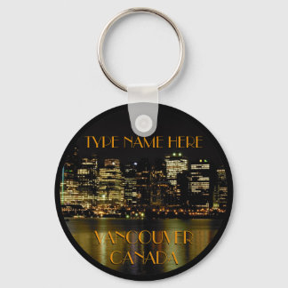 Llavero Personalizado Recuerdos de Vancouver Canad