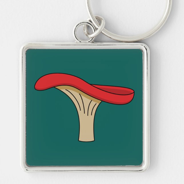 Llavero Personalizado Red Mushroom (Frente)