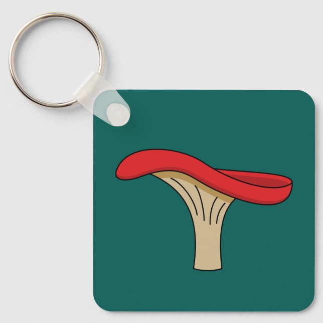 Llavero Personalizado Red Mushroom (Anverso)