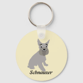 Llavero Personalizado Schnauzer