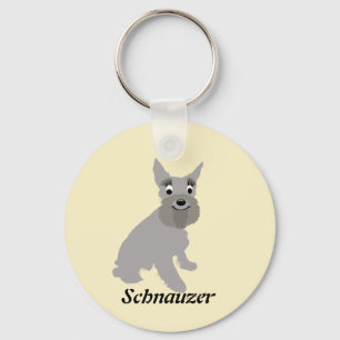 Llavero Personalizado Schnauzer