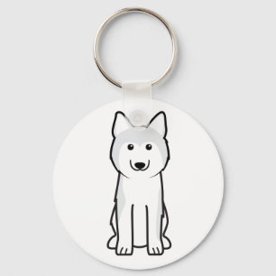 Llavero Personalizado Siberian Husky Dog