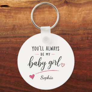 Llavero Personalizado Siempre Serás Mi Niña