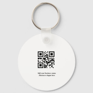 Llavero Personalizado simple código QR agregar su nombre l