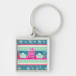 Llavero Personalizado Snowflakes and Presakes