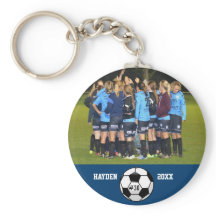 Personalizado Soccer Collage de fotos Nombre númer