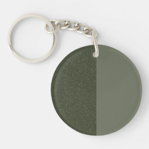 Llavero Personalizado Split Moss Green Keychain - Mateo y 