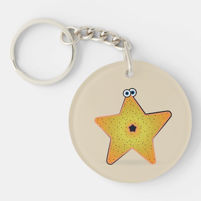 Llavero Personalizado Starfish (Frente)