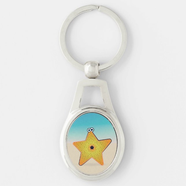 Llavero Personalizado Starfish (Anverso)