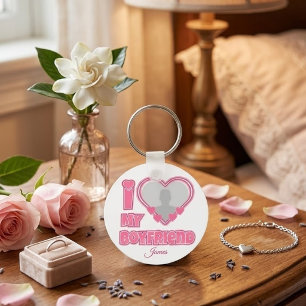 Llavero Personalizado Te Amo Mi Novio – Agregar Foto y Nom