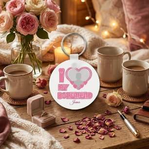 Llavero Personalizado Te Amo Mi Novio – Agregar Foto y Nom