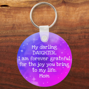 Llavero Personalizado Texto Arcoiris Ombre Estrellas de ga