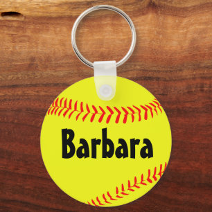 Llavero Personalizado Texto Fastpitch Software Player/Team