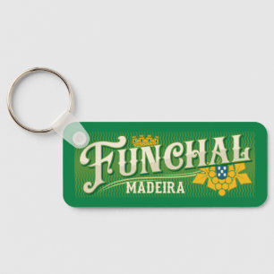 Llavero Personalizado Textos Funchal Madeira