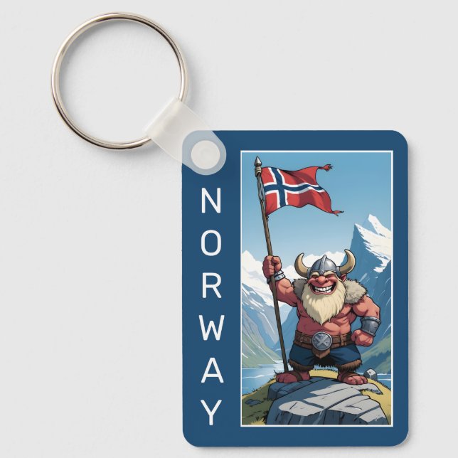 Llavero Personalizado Textos Troll noruego (Anverso)