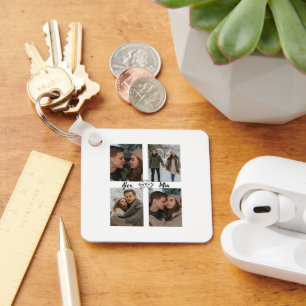 Llavero personalizado Tú y Yo con múltiples fotos