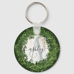 Llavero personalizado único con tema botánico 
