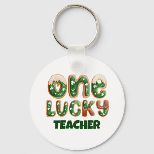 Llavero Personalizado Vintage St Patricks Day One Lucky Te