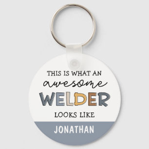 Llavero Personalizado Welder divertidos regalos increíbles