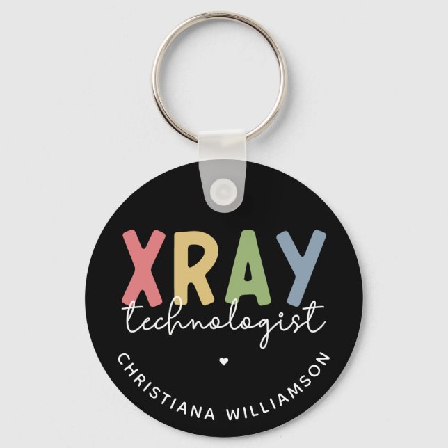 Llavero Personalizado Xray Technologist X-ray Tech Gifts (Anverso)