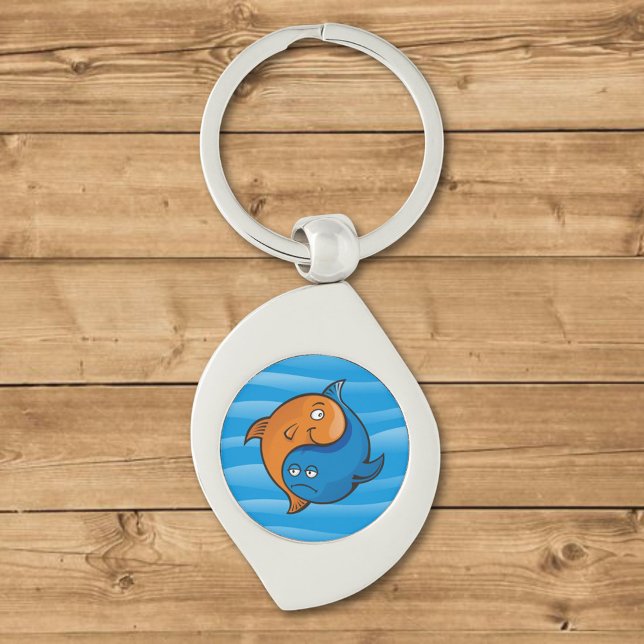 Llavero Personalizado Yin Yang Fish (Subido por el creador)