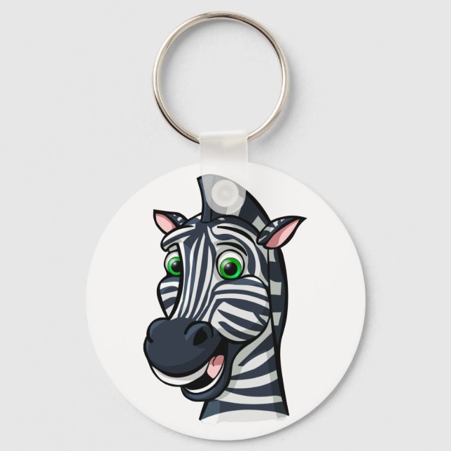 Llavero Personalizado Zebra (Anverso)